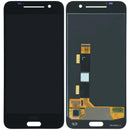 Pantalla LCD HTC One A9 2PQ9100 negra original, repuesto para reparación de pantalla rota.