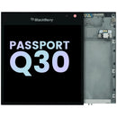 Pantalla original LCD Q30 negra para BlackBerry Passport, repuesto para reparación de display roto.