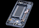 Pantalla aftermarket plus con marco gris titanio para Samsung Galaxy S9 Plus (SM-G965), ideal para cambio de display.