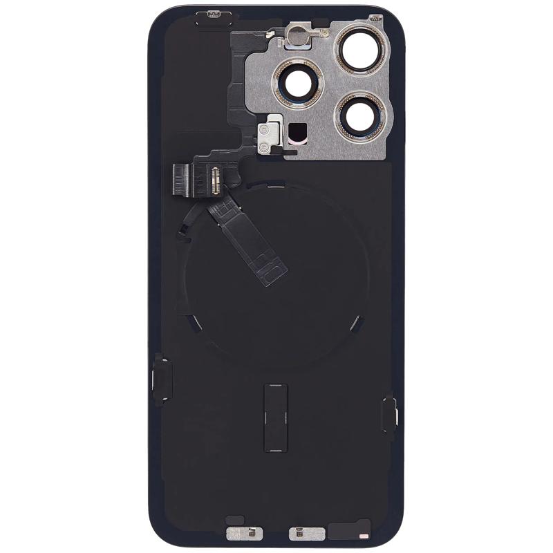 Encuentra la tapa trasera original con MagSafe, NFC y Flashlight Flex para iPhone 15 Pro Max en Guatemala.