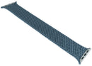 Correa trenzada Solo Loop para Apple Watch en verde lago, talla 8 mediana, compatible con 44mm, 45mm, 46mm, 49mm.
