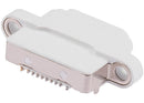 Puerto de carga blanco para iPad Air 1 y modelos iPad 5-9, requiere soldadura para reparación.