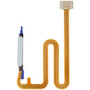 Lector de huella dactilar verde claro para Samsung Galaxy A06 5G (A066), con cable flex para reparación.