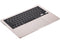Carcasa Superior con Bateria y Teclado para MacBook Air 13" A2681 (Mediados de 2022) (Starlight) (Teclado EE.UU.)