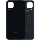 Tapa trasera Service Pack negra para Huawei P40 Lite, repuesto original para reparación de carcasa trasera.