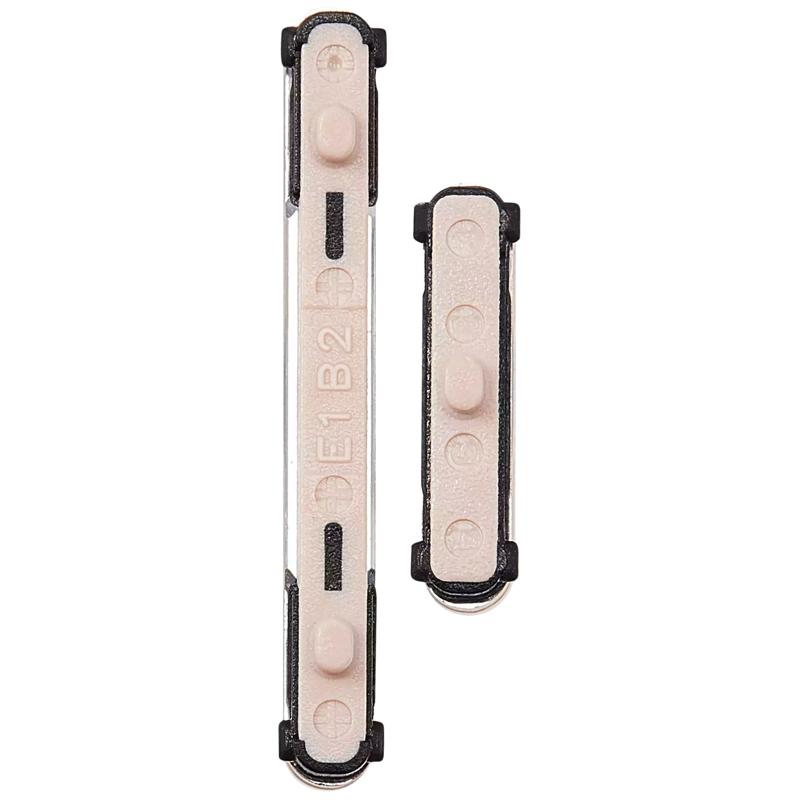 Botones de encendido/volumen para Samsung Galaxy S24 5G / 24 Plus 5G (Premium) (Amarillo ámbar)