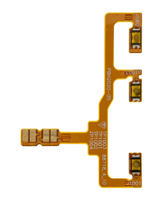 Reparación y reemplazo de cable flex de botones de encendido y volumen para Motorola Moto G8 Power en Guatemala.