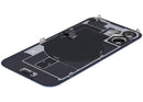 Encuentra tapas traseras usadas con placa de acero, carga inalámbrica MagSafe y flex de linterna compatible para iPhone 16 en Guatemala.