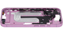 Chasis medio rosa A3081 para iPhone 16 US con botones de encendido y volumen, repuesto de reparación.