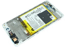 Pantalla LCD blanca con marco para Huawei P9 Lite VNS-L21, ideal para reparación de display.