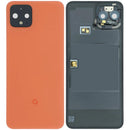 Tapa trasera original Google Pixel 4 Oh So Orange, repuesto de cristal para reparación, modelos G020I, G020M, G020N.