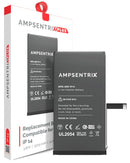 Reparación de batería de iPhone 14 en Guatemala con la mejor garantía y calidad de componentes en AmpSentrix Plus.