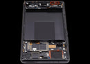 Pantalla OLED refurbished gris con marco para Xiaomi 12 Pro/12S Pro, repuesto de display para reparación.
