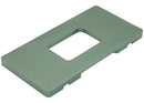 Molde de posicionamiento metálico para reparación de pantalla iPhone 17 Air, repuesto de display de vidrio.