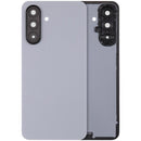 Tapa trasera gris de repuesto para Samsung Galaxy A17 4G/5G, con lente de cámara integrada.
