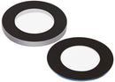 Pack de 10 lentes de vidrio de cámara trasera con adhesivo para reparación de iPhone 15/15 Plus.