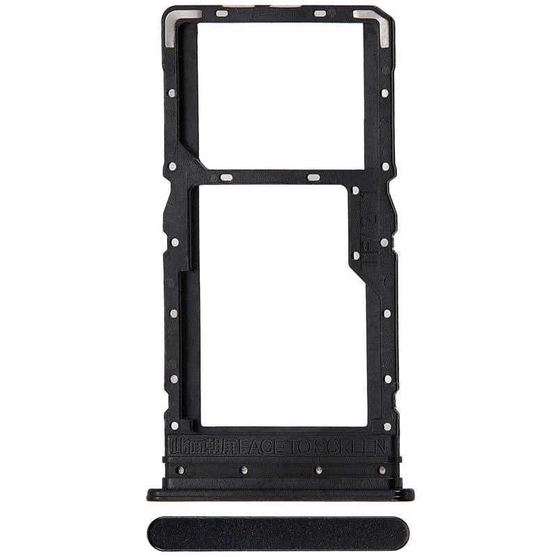 Encuentra la charola de tarjeta SIM para Xiaomi Redmi 12 5G (Jade Black) en Guatemala con nuestra amplia variedad de componentes Xiaomi disponibles para reparaciones.