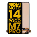 Encuentra pantallas OLED de repuesto para Xiaomi Redmi Note 14 4G, Note 14 5G y Poco M7 Pro 5G en Guatemala.