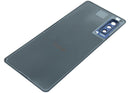 Tapa trasera de vidrio original Sony Xperia 10 II azul, repuesto para reparación.