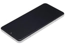 Pantalla OLED Xiaomi 15 Pro refurbished blanca con marco, ideal para reparación y reemplazo de display.
