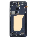 Pantalla OLED refurbished negra para Samsung Galaxy S26 Ultra 5G con marco, lista para reparación.
