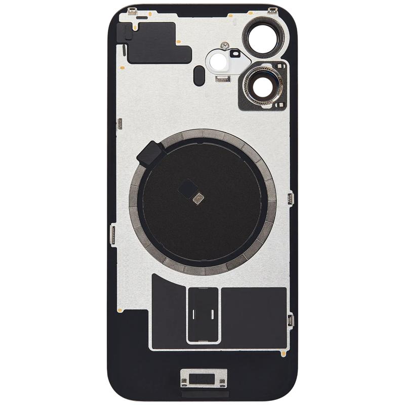 Compra la tapa trasera con placa de acero con imán MagSafe preinstalado para iPhone 16 en Guatemala.