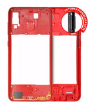 Carcasa de marco medio para Samsung Galaxy A20 (A205 / 2019) en Guatemala.