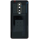 Tapa trasera original negra para OnePlus 7T Pro. Repuesto de HD1910 para reparación de back cover.