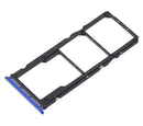 Bandeja doble SIM azul para Xiaomi Redmi 9T / Note 9 4G / Poco M3 en Guatemala, encuentra repuestos y componentes Xiaomi en talleres de reparación autorizados.