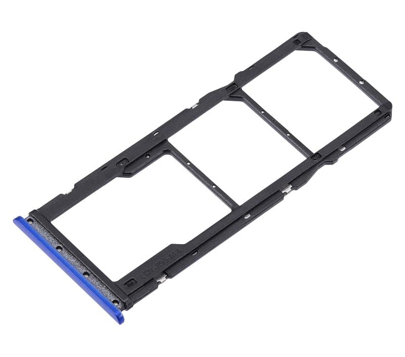 Bandeja doble SIM azul para Xiaomi Redmi 9T / Note 9 4G / Poco M3 en Guatemala, encuentra repuestos y componentes Xiaomi en talleres de reparación autorizados.