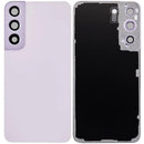 Tapa trasera Bora Purple para Samsung Galaxy S22 5G con lente de cámara integrada, ideal para reparación.