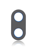 Lente de camara trasera (solo vidrio) con adhesivo para Motorola One Hyper (XT2027 / 2020) (Azul Profundo)