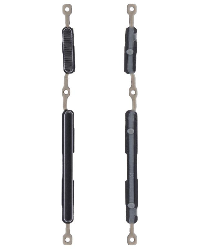 Botones duros (Encendido / Volumen) para Motorola Moto E6 (XT2005 / 2019) (Negro Estrellado)