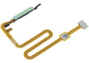 Sensor de huella dactilar flex verde claro para Samsung Galaxy A05S A057, repuesto original SM-A057F.