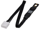 Cable de extensión negro para recondicionador de batería MacBook Pro 14"/16" (2023-2026), modelo 6.