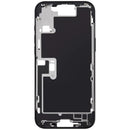 Chasis medio iPhone 16 Pro Max Black Titanium con botones de encendido/volumen, repuesto A3212, A3213, A3214.