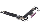 Puerto de carga rosa OEM para iPhone 16 (A3083), conector USB-C y cable flex, repuesto.