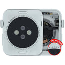 Carcasa de aluminio plata OEM grado A para Apple Watch Series 3 GPS 42mm (A1859, A1861).