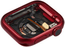 Chasis Apple Watch Series 7 (A2473) 41mm GPS aluminio rojo usado, carcasa trasera con marco.