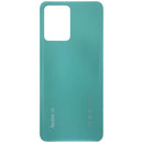 Tapa trasera original Xiaomi Redmi Note 12 5G en color verde menta, repuesto para reparación.
