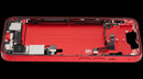 Carcasa intermedia con puerto de carga flex y piezas pequenas iPhone 14 (US Version) (Red)