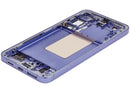 Pantalla OLED usada Samsung Galaxy S24 Plus 5G Cobalt Violet con marco, ideal para reparación de display roto.