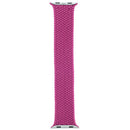 Correa Braided Solo Loop magenta original para Apple Watch de 44mm, 45mm, 46mm, 49mm, talla 7 mediana.