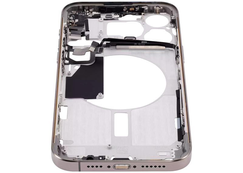 Reparación del marco medio para iPhone 15 Pro Max en Guatemala con garantía y disponibilidad en preorden.
