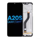 Reparación de pantalla LCD con marco para Samsung Galaxy A20s en Guatemala.