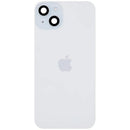 Tapa trasera azul original Apple iPhone 15 Plus con MagSafe, NFC y flex de linterna, A2847.