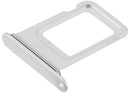 Bandeja doble SIM para iPhone 16e/17e A3083/A3517, color blanco, repuesto original Apple.