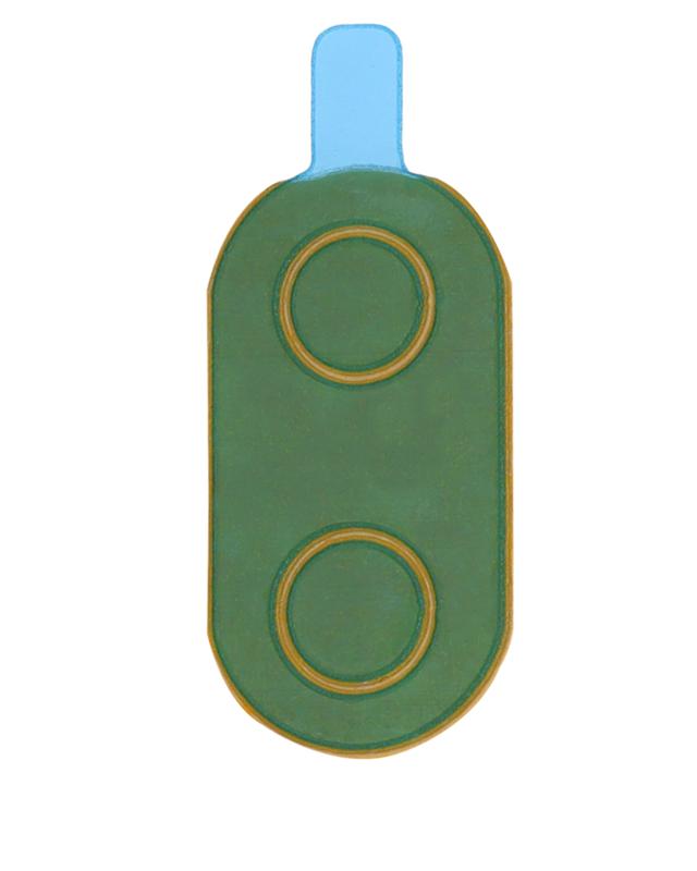 Lente de cámara trasera Motorola Moto G7 Play (XT1952 / 2019) (Dorado) para reparaciones en Guatemala.