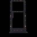 Bandeja SIM dual negra para Samsung Galaxy A06 5G, repuesto A066, porta chip resistente.
