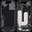 Chasis medio usado para iPhone 17 (EU/Global) con puerto de carga flex y pequeñas partes, modelo A3280.